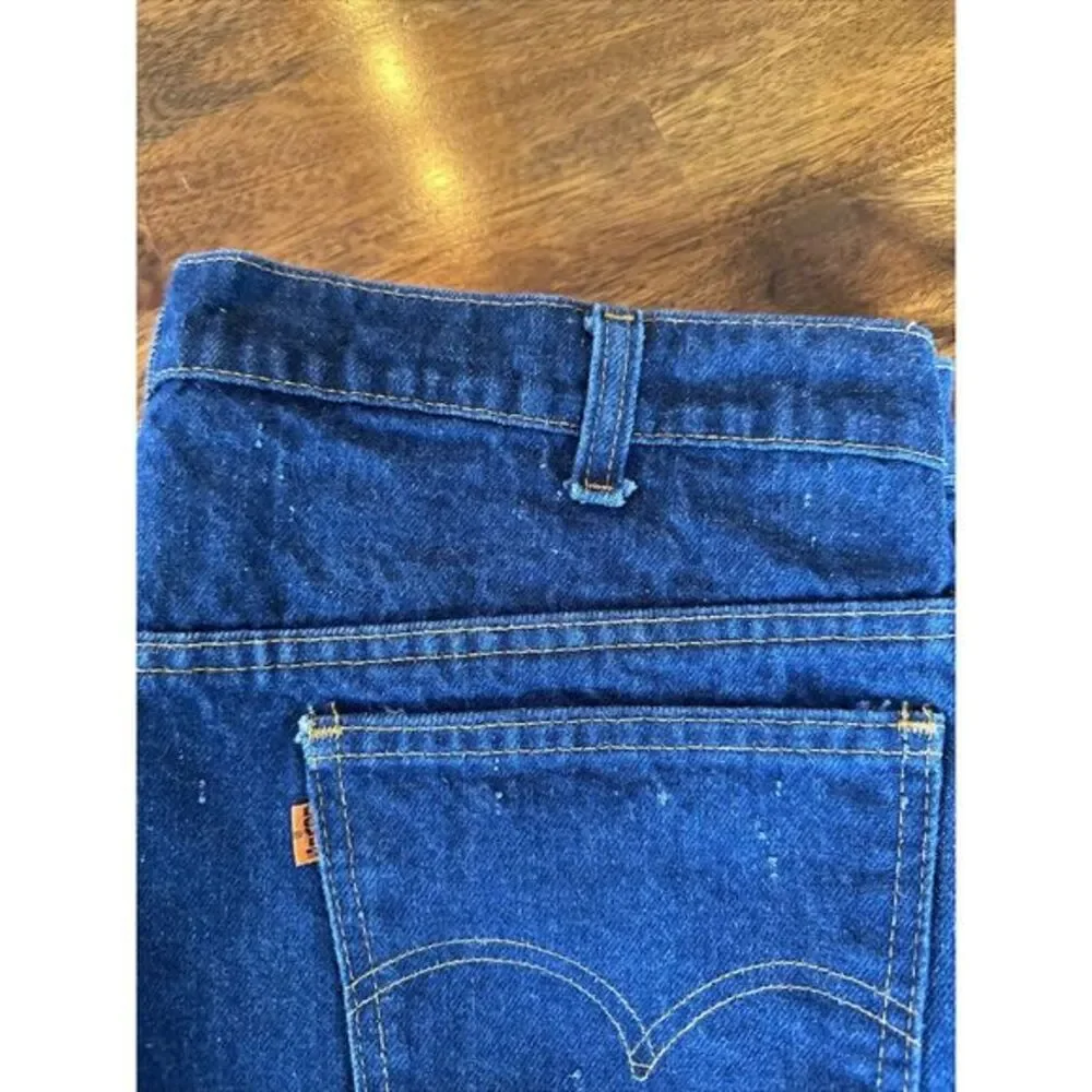 Vintage 80's LEVI'S Orange Tab‎ Blue Jeans Men's Size 38x31 SF 207